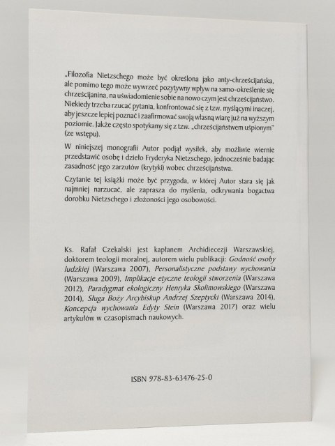 Nietzsche Philosophus Radicalis. Zasadność krytyki... Rafa Czekalski