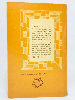 Buddenbrookowie. Tom 1 i 2. Tomasz Mann