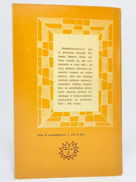 Buddenbrookowie. Tom 1 i 2. Tomasz Mann