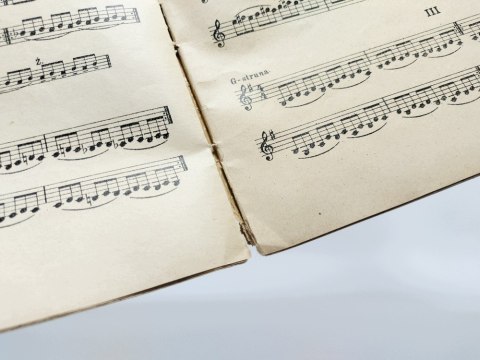 Ćwiczenia przygotowawcze w I-szej pozycji na skrzypce. Edwin Jahnke (1948r)