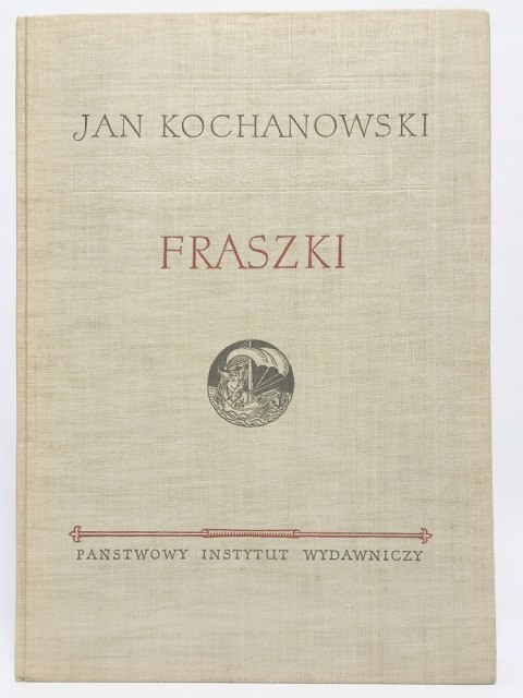 Fraszki, Jan Kochanowski.