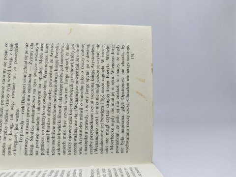 Imię róży. Umberto Eco