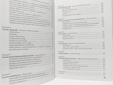 Stomatologia zachowawcza z endodoncją. Zarys kliniczny