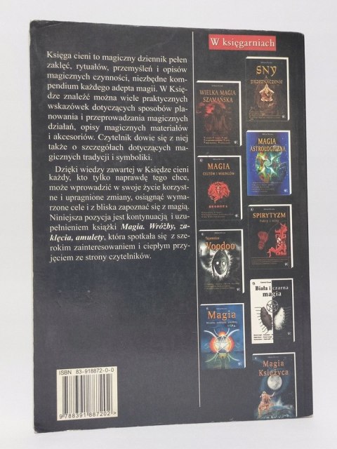 Zaklęcia, rytuały, wróżby. Księga Cieni. Adrian Devine